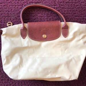 Yellow Longchamp Le Pliage Small Tote